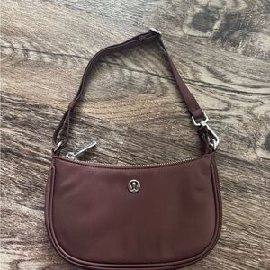 lululemon athletica Brown Shoulder Bag